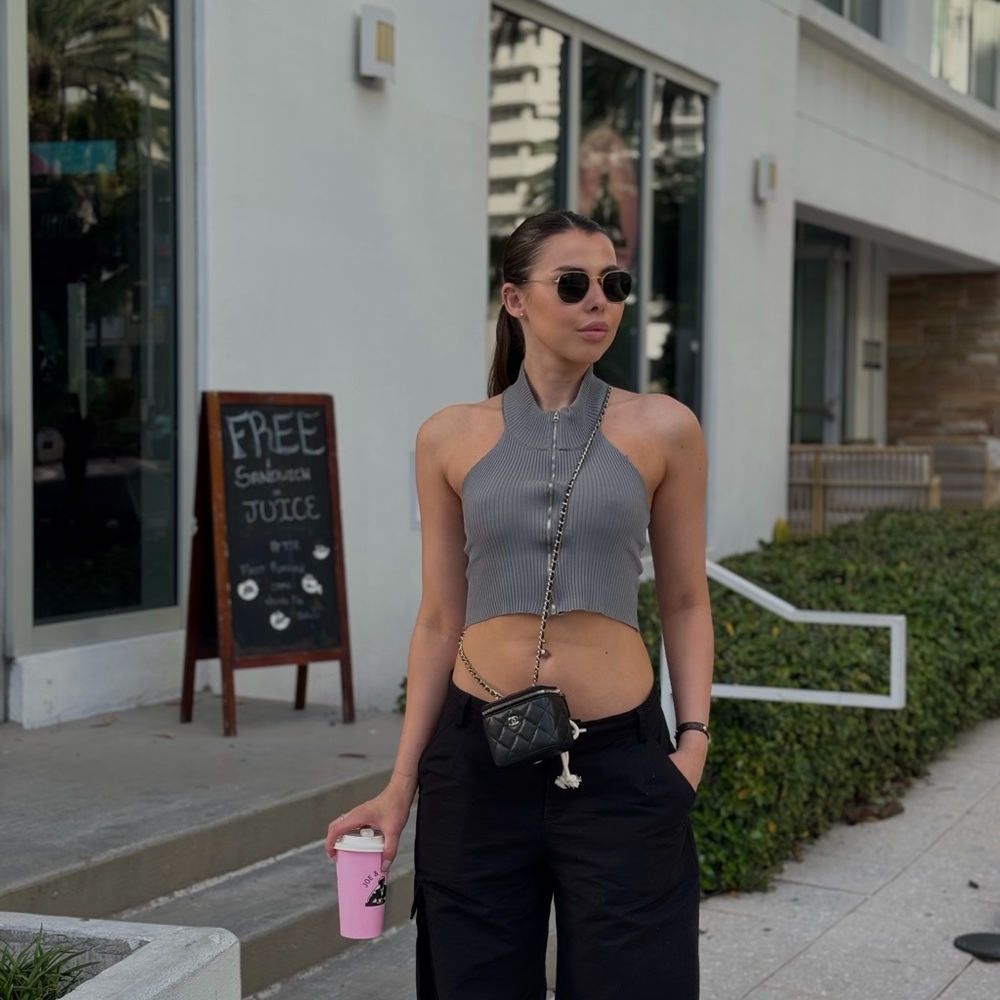Grey top Small